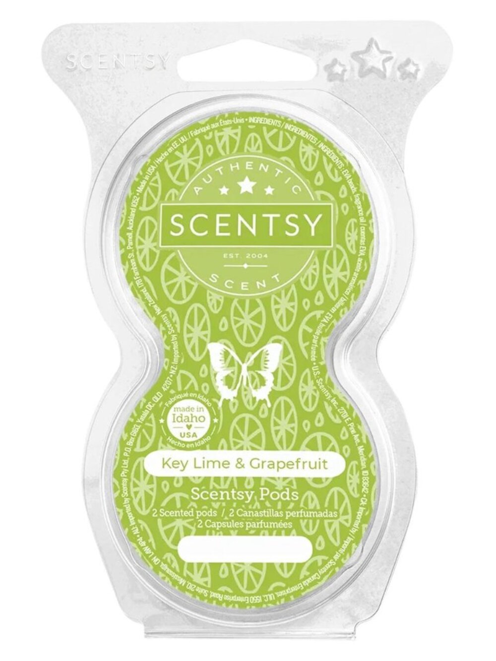 Scentsy SWEET LIME & PEACH Scentsy Pods New